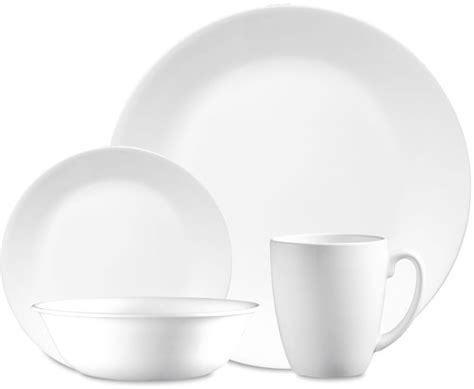 Corelle Classic Winter Frost White Soup Bowls Set Of