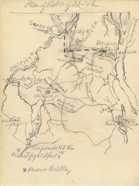 Battle Of Shiloh Map