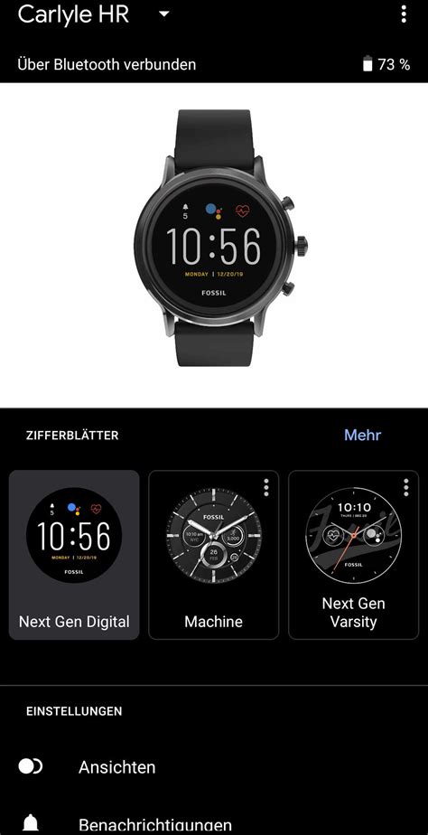 Fossil Carlyle HR im Test Fünfte Smartwatch Generation mit Wear OS