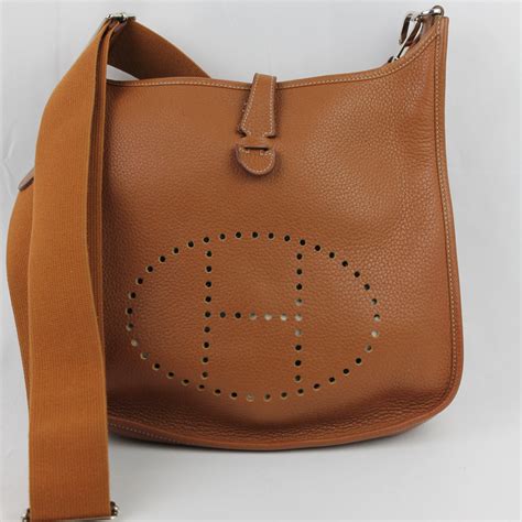 Hermès Evelyne Gm Gold Icone Vintage