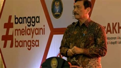 Jabatan Luhut Binsar Pandjaitan Diberikan Presiden Jokowi