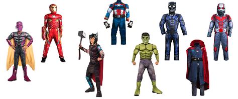 Avengers Halloween Costumes for Boys - Halloween Haven