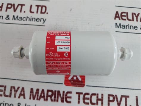 Danfoss Dn 082 Liquid Line Filter Drier Aeliya Marine