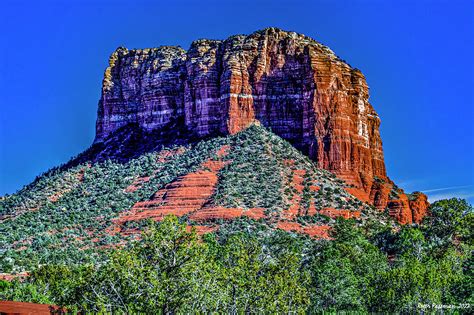 Courthouse Butte Sedona Arizona Photograph By Roger Passman Fine Art America