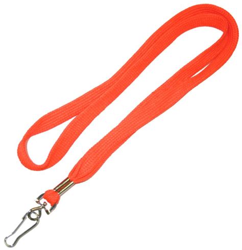 Hi Vis Orange Lanyards Are Cheap Plain Lanyards