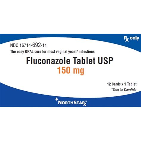 Fluconazole 150 Mg Tablet Blister Pack 12 Tablets Suprememed