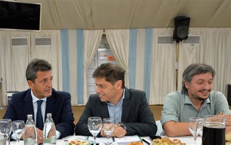 Cumbre Entre Axel Kicillof Máximo Kirchner Y Sergio Massa Primereando