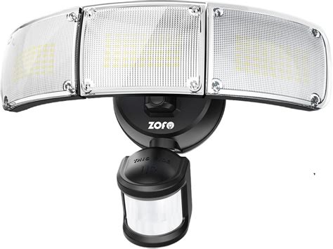 Zofo Lm Projecteur Led D Tecteur De Mouvement Spot Exterieur