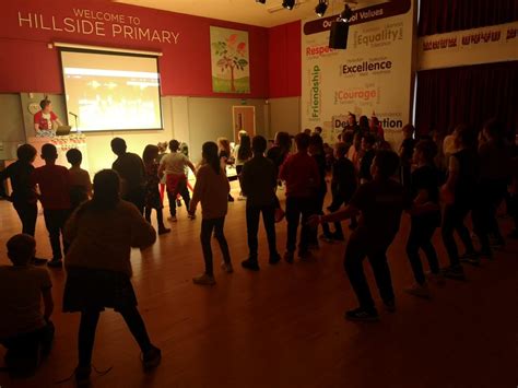 Disco Fun Hillside Primary School Baddeley Green Staffordshire