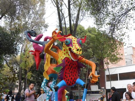 Alebrijes Map Outdoor Decor Folk Art Artisan