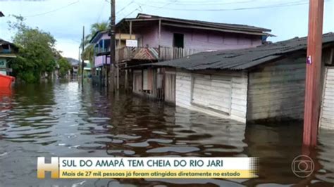 Rio Jari se aproxima de 3 metros e atinge maior nível do ano em