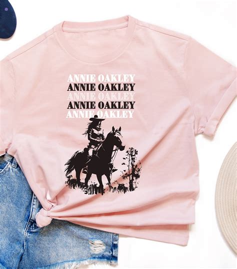 Annie Oakley Cowgirl Rodeo Western Horses Cowboy T For Cowgirl