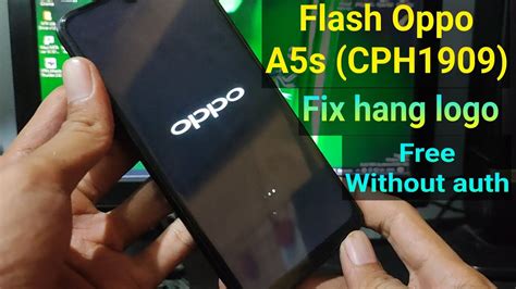 Flash Oppo A S Cph Via Sp Flashtool Youtube