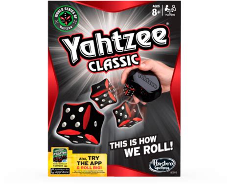 Hasbro Milton Bradley Yahtzee Game Ct Kroger