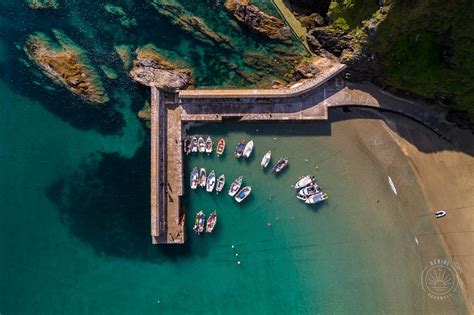 Gorran Haven Harbour | Aerial Cornwall