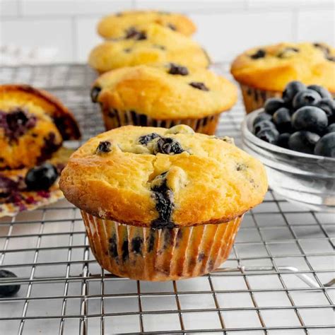 Blueberry Cake Mix Muffins Recipe Barefoot In The Pines