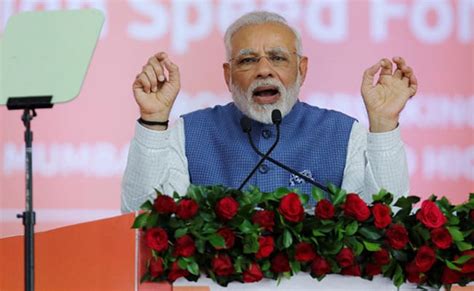 Prime Minister Narendra Modi To Address Mega Rally In Gujarat Today 10