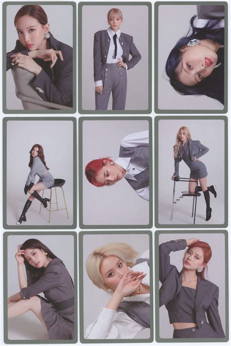 Twice The 2nd Full Album「eyes Wide Open 」 Photo Cards Photocard Photo