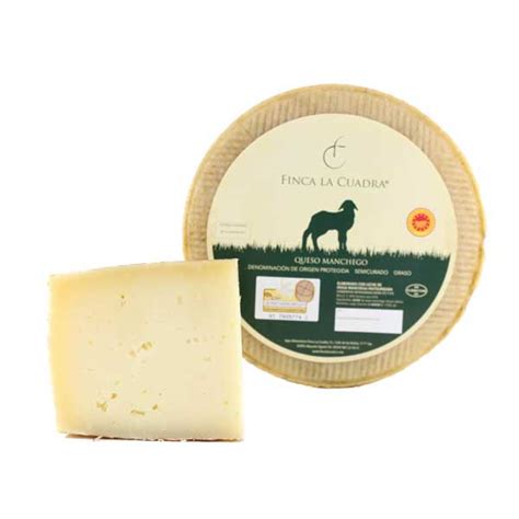 Queso Semicurado Manchego Finca La Cuadra Cu A G Aprox Jamivi