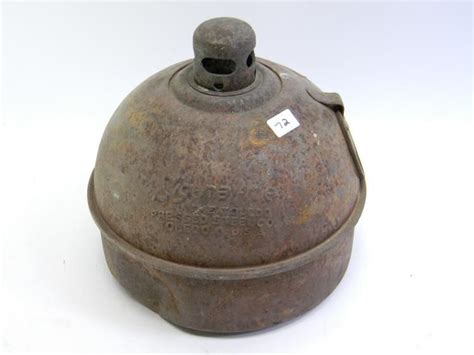 Sold Price Vintage Metal Ball Style Road Flare Pot May 5 0115 600