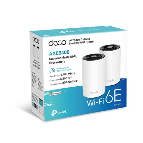 Deco XE75 | AXE5400 Tri-Band Mesh Wi-Fi 6E System | TP-Link Malaysia