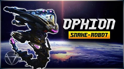 Wr New Snake Robot Ophion Gameplay War Robots Youtube