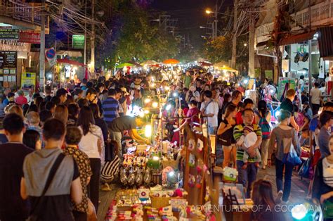 Beautiful Things For Sale At The Chiang Mai Walking Street Market