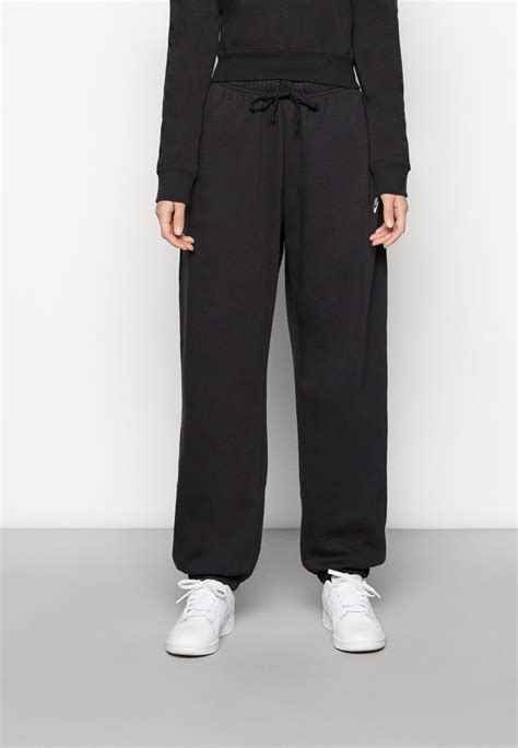 Nike Sportswear W Nsw Club Flc Mr Pant Os Jogginghose Black Schwarz