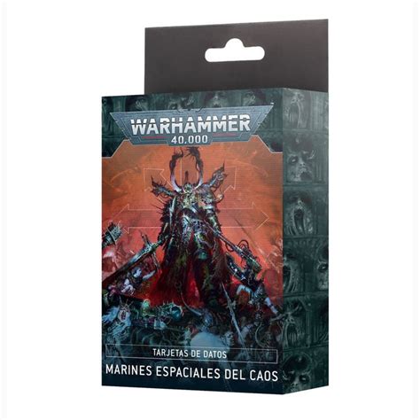 Chaos Space Marines Datacards 2024 English Wh40k — Redqueenmx