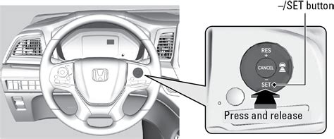 Adaptive Cruise 2018 Honda Odyssey Owners Manual