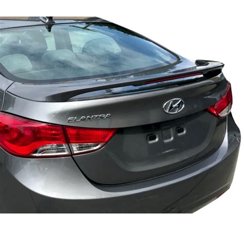 2011 2016 Hyundai Elantra Factory Style 2 Post Rear Deck Spoiler