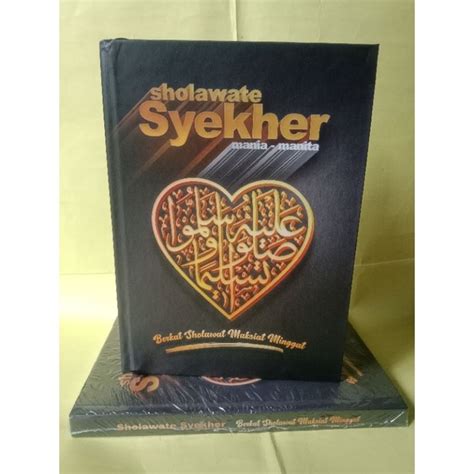 Jual Kitab Buku Sholawate Sholawat Syekher Mania Manita Hard Cover