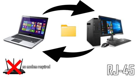 Transfer File Between Two Pcs Using Ethernet Cable Rj45 Without