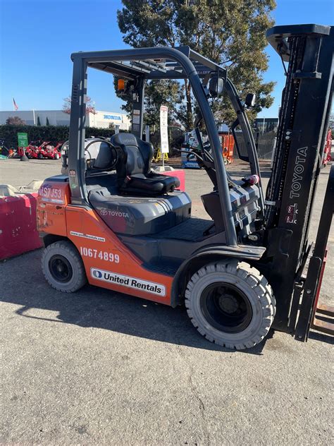 Used Toyota Fgu Warehouse Forklift For Sale In Oakland Ca