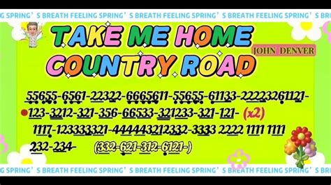 Take Me Home Country Road Youtube