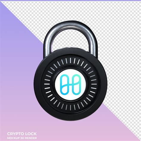 Premium Psd Crypto Lock Harmony One D Icon