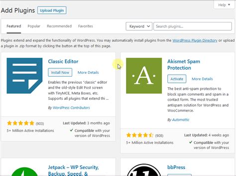 Jak Zainstalowa Wtyczki Wordpress Przewodnik Krok Po Kroku Mefics