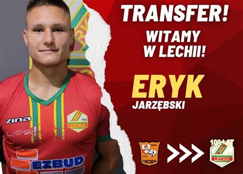 Eryk Jarzębski zawodnikiem Lechii RKS Lechia Tomaszów Mazowiecki