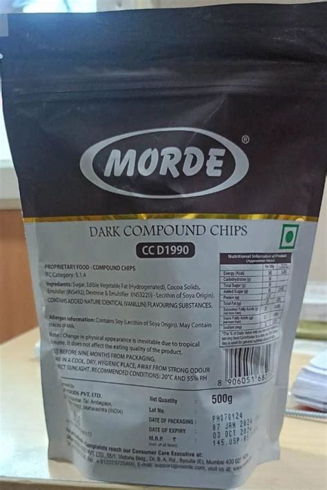 Morde Dark Compound Chips G At Rs Pack In Bengaluru Id