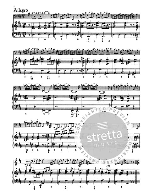 Sonate D Dur TWV 41 D6 Von Georg Philipp Telemann Im Stretta Noten