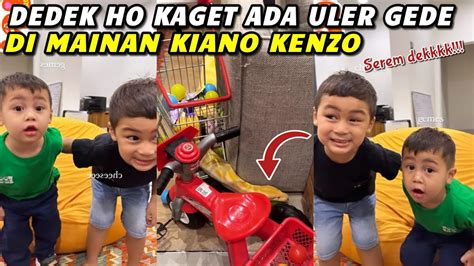 Kenzo Sampe Melongo Ada Uler Gede Di Tempat Mainan Kiano Kenzo Ngungsi