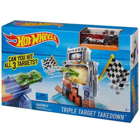 Hot Wheels Három célpontos közepes pálya Mattel vásárlás a Játékshopban