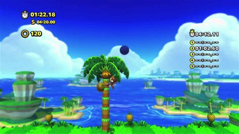 Sonic Lost World Tropical Coast Zone 4 1080 Hd Youtube