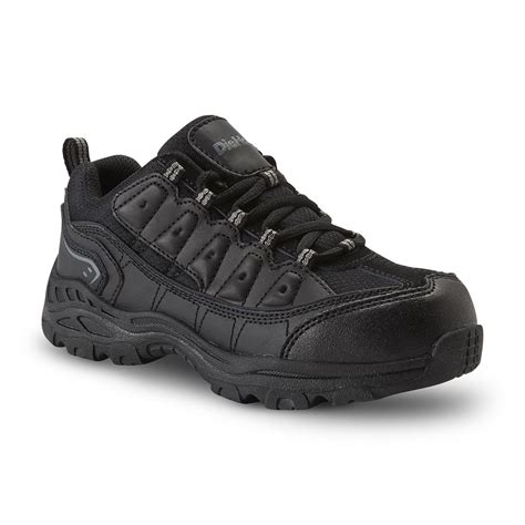 Diehard Womens Kendra Steel Toe Leather Work Shoe Black