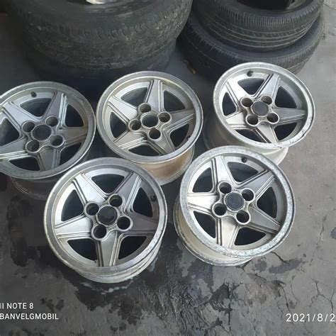 Velg Mobil Original Retro Amg Penta Ring 13 Pcd 4x100 Lobang 4 Lebar 8