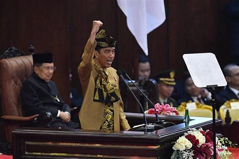 Naskah Lengkap Pidato Kenegaraan 2019 Presiden Jokowi JEO Kompas