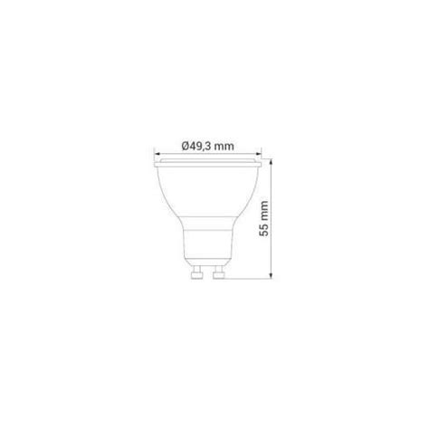 Bulb LED POL GU10 24 LED SMD Warm White