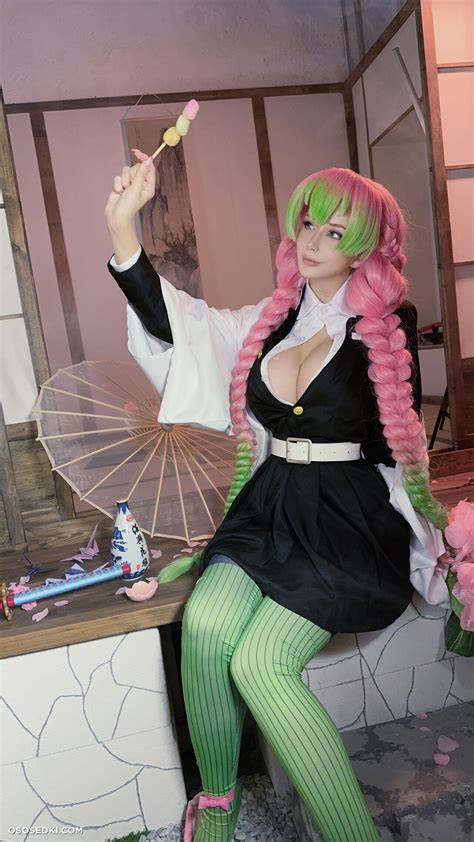 Oichi Mitsuri Kanroji Kimetsu No Yaiba Demon Slayer Naked Cosplay