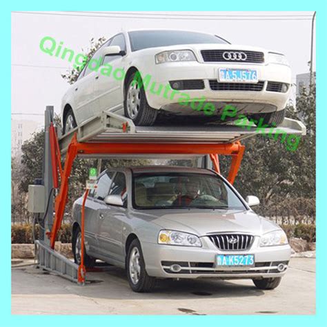 Two Post Tilting Home Garage Levels Parking Lift China Parking Lift