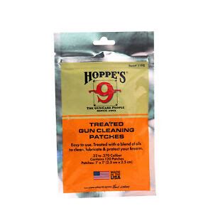 Hoppes Gun Cleaning Patches 22 Treated 1198 26285011982 EBay